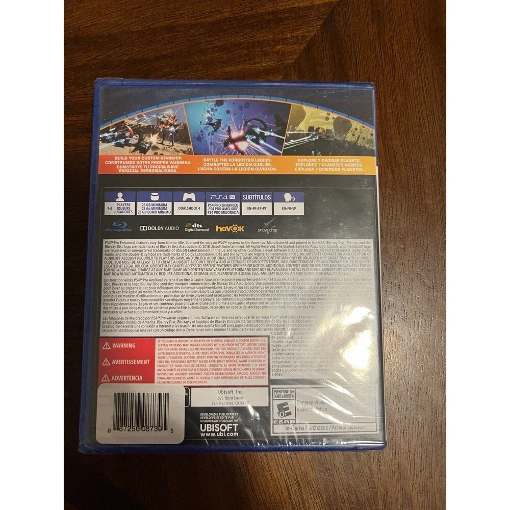 Starlink Battle for Atlas Playstation PS4 Action Video Game New & Sealed